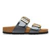 Birkenstock Sydney Lux Buckle Birko-Flor - Metallic Black